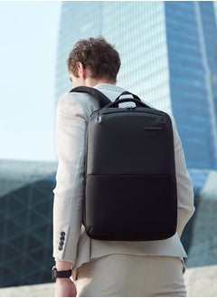 ARCTIC HUNTER B00681 15.6-inch Laptop Business Casual Multifunction Backpack Waterproof Unisex USB/Headphone Port Computer Bag Black  - Image 3