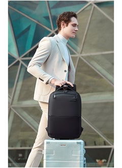 ARCTIC HUNTER B00681 15.6-inch Laptop Business Casual Multifunction Backpack Waterproof Unisex USB/Headphone Port Computer Bag Black  - Image 5
