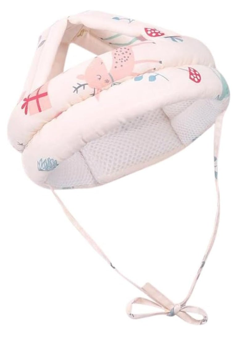 خوذة رأس شبكية مسامية واقية لرأس الطفل قابلة للتنفس، وسادة أمان للأطفال الصغار أثناء الزحف والمشي. - Image 1