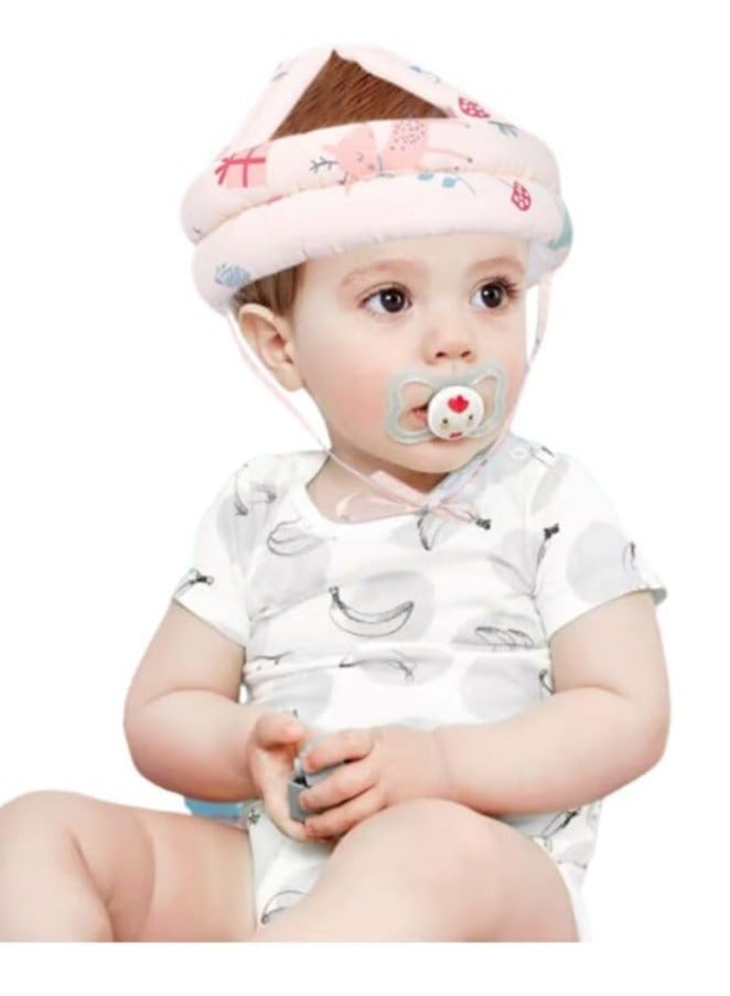 خوذة رأس شبكية مسامية واقية لرأس الطفل قابلة للتنفس، وسادة أمان للأطفال الصغار أثناء الزحف والمشي. - Image 5