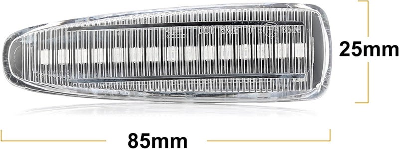 DEMULAX Dynamic Fender Side Marker Turn Signal Lights - Image 2