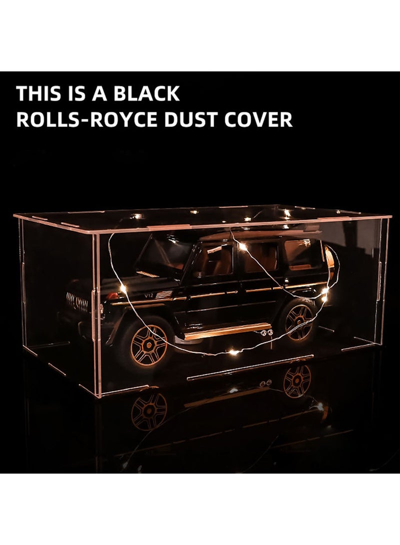 Mercedes Benz G63 AMG 1:32 Scale Model Car, Diecast Model Cars Zinc Alloy Pull Back Toy car with Sound and Light for Kids Boy Girl Gift Black Gold
