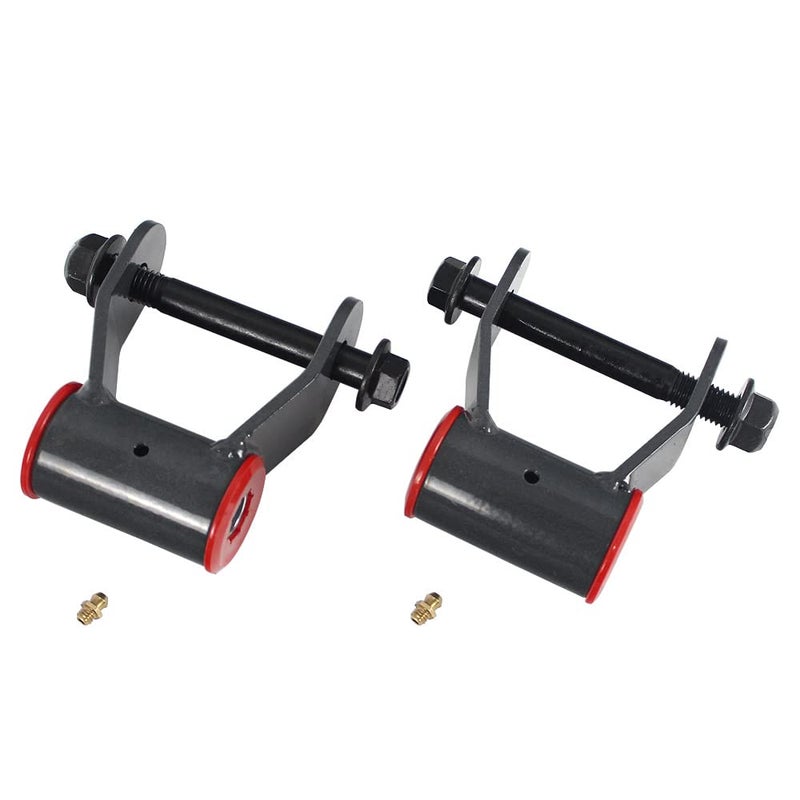BST BSSP 2PCS Suspension Lift Kit 15 Rear Leaf Spring Shackle 713120 Compatible with 20042014 Ford F150 2WD 4WD