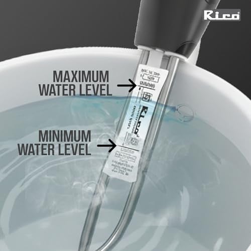Rico IRPRO 1000 Watts Shockproof Japanese Technology Electric Water Heater Immersion Rod With Waterproof Protection|Instant Heating With Bucket Holder | ISI Certified 2 Y Replacement Warranty, Metal - Image 5