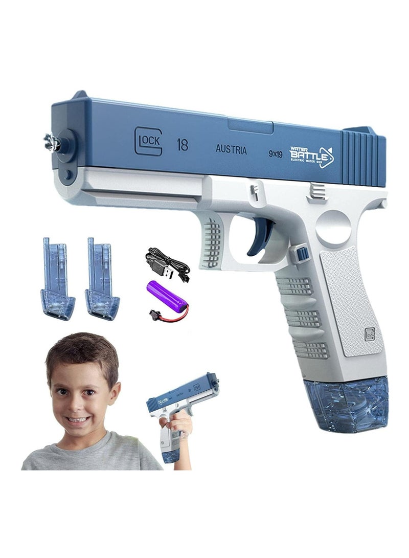YelaJoy Electric Water Pistols for Children 8 to 12 Years Old Kids Automatic Spray Gun for Boys Water Immersion Gun Toys, Water Sprayers for Kids and Adults Summer Pool Beach Party Kids Water Jets (Blue) - Image 1