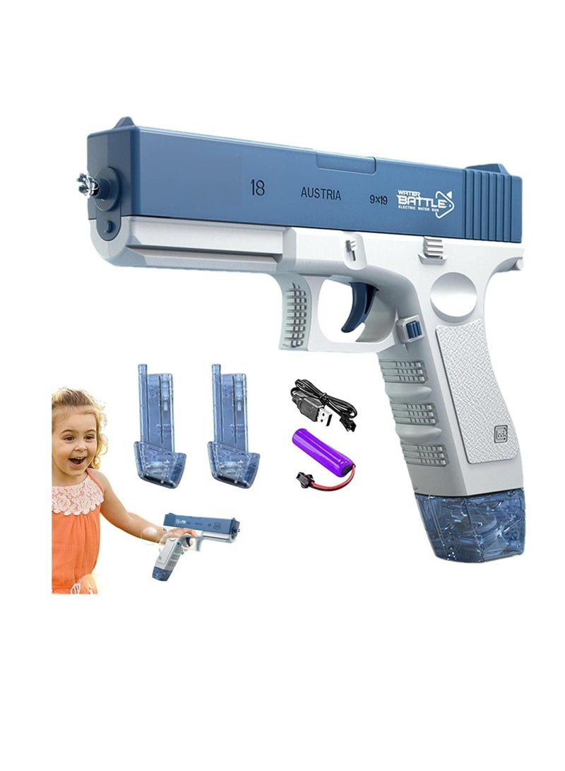 YelaJoy Electric Water Pistols for Children 8 to 12 Years Old Kids Automatic Spray Gun for Boys Water Immersion Gun Toys, Water Sprayers for Kids and Adults Summer Pool Beach Party Kids Water Jets (Blue) - Image 3
