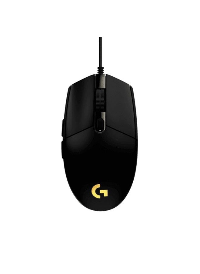 Logitech G102 2nd Gen. LIGHTSYNC 8000 DPI 6 Buttons RGB Backlight USB Wired Optical Gaming Mouse(Black)