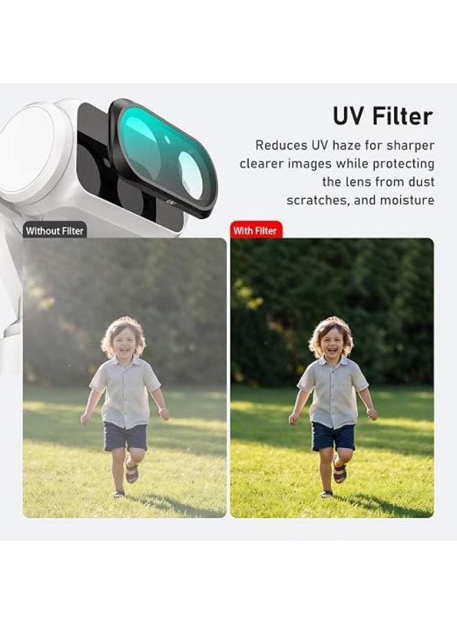 CYNOVA Luna Ultra Filters Kit for Insta360 Luna Ultra Accessories, 7-Piece | Include Adjustable CPL, UV, Black Mist 1/4, ND8, ND16, ND32 & Light Pollution Filters, Magnetic Quick-Release Lens Filter Set - Image 5