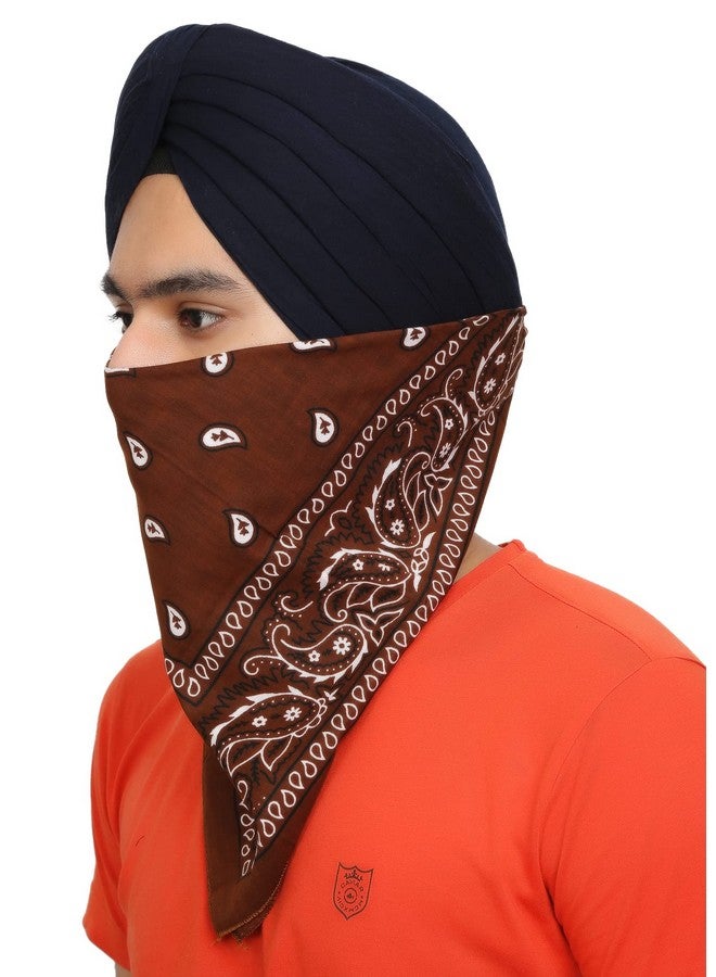 BISMAADH Paisley Printed 100% Pure Cotton Bandana (Pack of 1) - Image 3