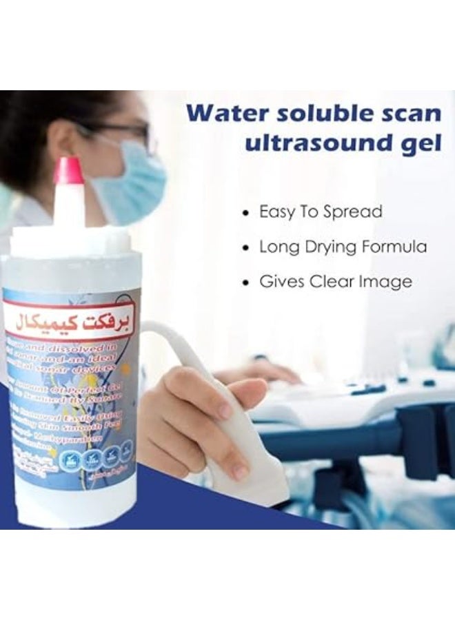 Generic Perfect Ultrasound Gel - 3 x 240g Packs - Clear Conductive Gel for Physiotherapy, EKG, and Ultrasound - No Residue, Oil Free - Image 2