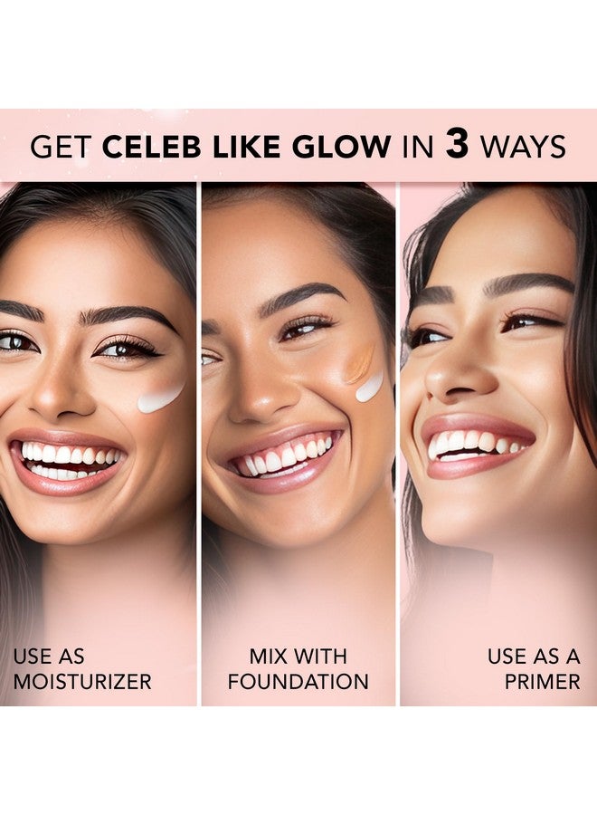 فاسيسكانادا FACES CANADA كريم ستروب - الخوخ، 30 جرام | برايمر + هايلايتر + مرطب | زبدة الشيا وحمض الهيالورونيك | ترطيب مكثف | بشرة ندية مشرقة خالية من العيوب | قاعدة مكياج مضيئة ومتوهجة - Image 3