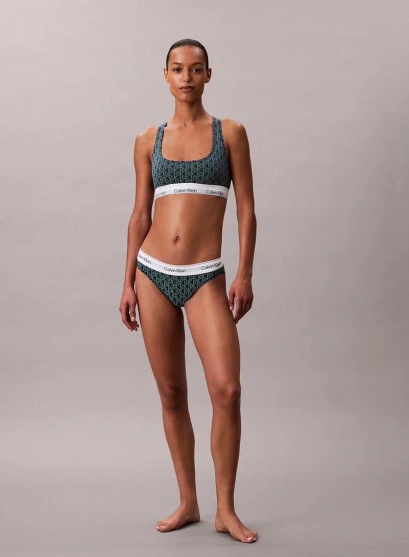 CALVIN KLEIN Unlined Bralette - Icon Cotton Modal - Image 2