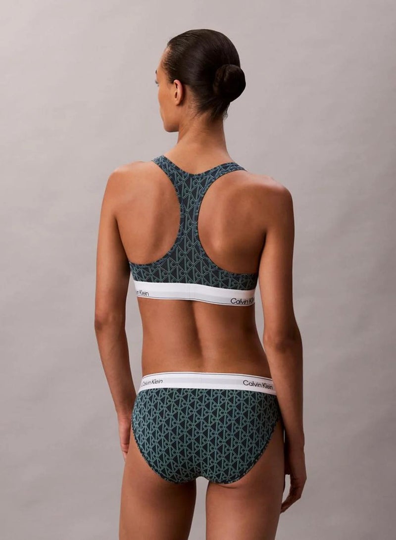CALVIN KLEIN Unlined Bralette - Icon Cotton Modal - Image 4