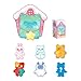 Popobox Plush Bear Blind Box The Cold Hug Plush Series Blind Box Figures Random Design Cute Plush Doll Collectible Toys for Birthday Gifts Home Decorations Single Box - Image 2