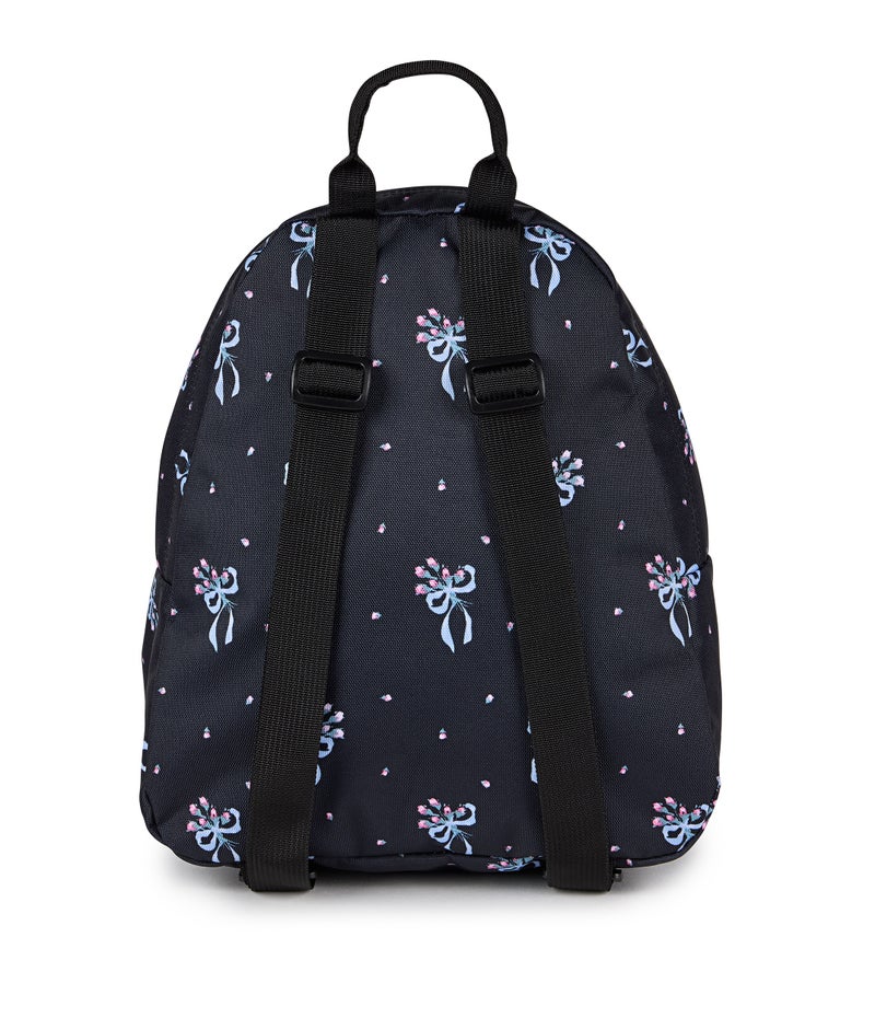 JanSport Half Pint Pastel Petal Black Backpack - Image 2