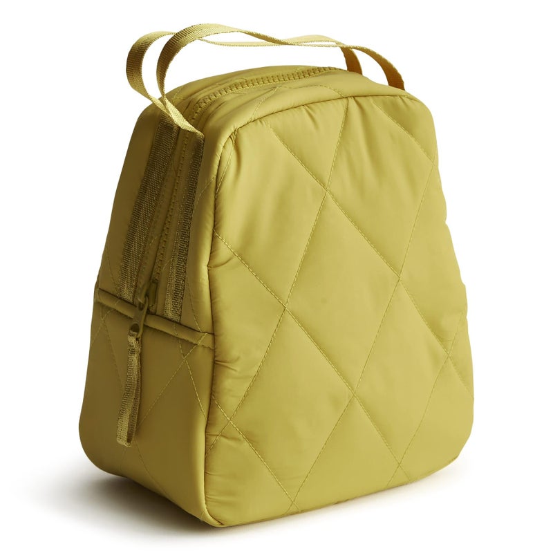 Vera Bradley Women's Featherweight Lunch Bag, Golden Olive, One Size - Image 1