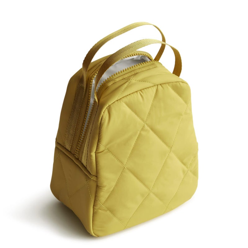 Vera Bradley Women's Featherweight Lunch Bag, Golden Olive, One Size - Image 2