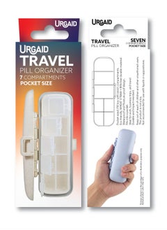 URGAID Travel Pill Box 7 Compartments 