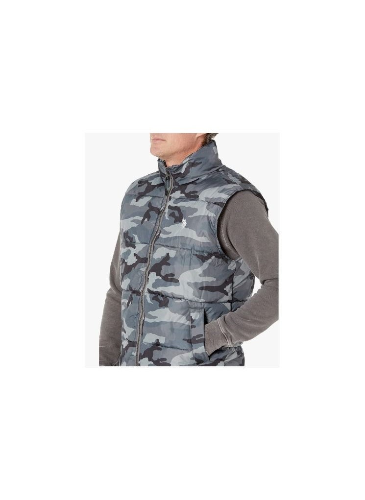 U.S. Polo Assn. U.S. POLO ASSN. Signature Vest Camo Black Medium  - Image 2