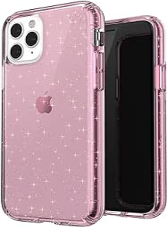 جراب Speck Presidio باللون الوردي اللامع لهاتف Apple iPhone 12 Pro مضاد للسقوط
