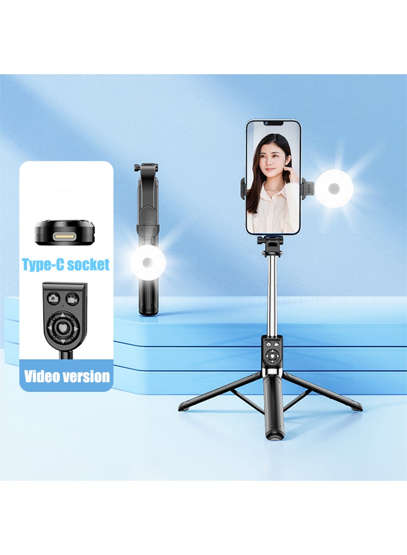 Selfie Stick Stabilizer, Rotation Tripod with Wireless Remote, Portable Phone Holder, Auto Balance for Smartphones Tiktok Vlog Youtuber Live Video Record - Image 1