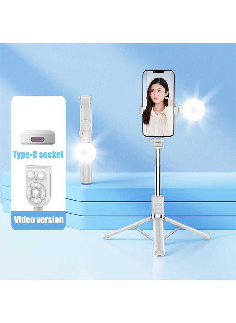 Selfie Stick Stabilizer, Rotation Tripod with Wireless Remote, Portable Phone Holder, Auto Balance for Smartphones Tiktok Vlog Youtuber Live Video Record - Image 5