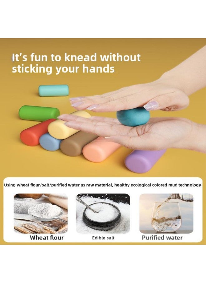 Generic - Children And Girls Educational Male 3 To 6 Birthday Gift 7 Kitchen 5 Play House Cooking Toys 9 Baby 8 1 12 Years Old-Colour:[noodle Maker + Ice Cream Maker + Cake Maker + Dumplings + Ice Cream] Comes With 18 Pieces Of Colored Clay - Image 1