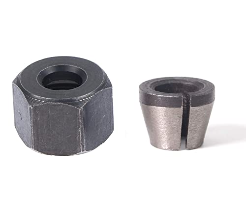 KROST 8mm Trimmer Collet Cone Size, High Precision Woodworking Engraving Trimming Machine Tool. - Image 1