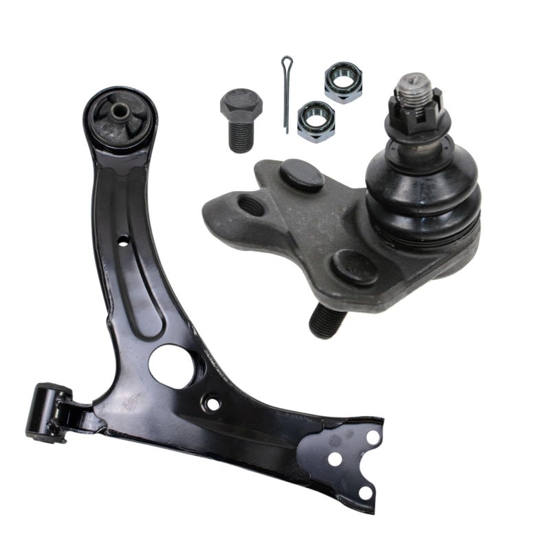 TRQ Front Right Lower Control Arm with Ball Joint Set Passenger Side Compatible with 20052010 Scion tC
