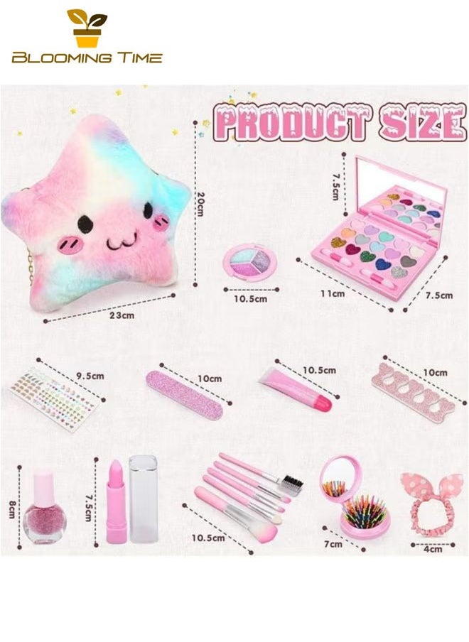 BLOOMING TIME Girls' Makeup Toys, Makeup Games, Healthy And Washable, Parent-Child Games, Portable Travel, Easy To Carry  - Image 3