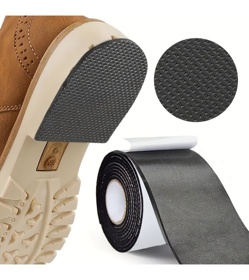 Self Adhesive Shoe Repair Patches 2 Rolls 100 cm Non Slip Sole Pads - Image 1