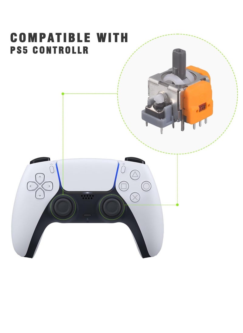 General - Qualitied Hall Effect Joystick Analog Stick Replacement for Xbox/PS5/PS4/Switch Pro-10 Packs. (10 Packs for PS5) - Image 1