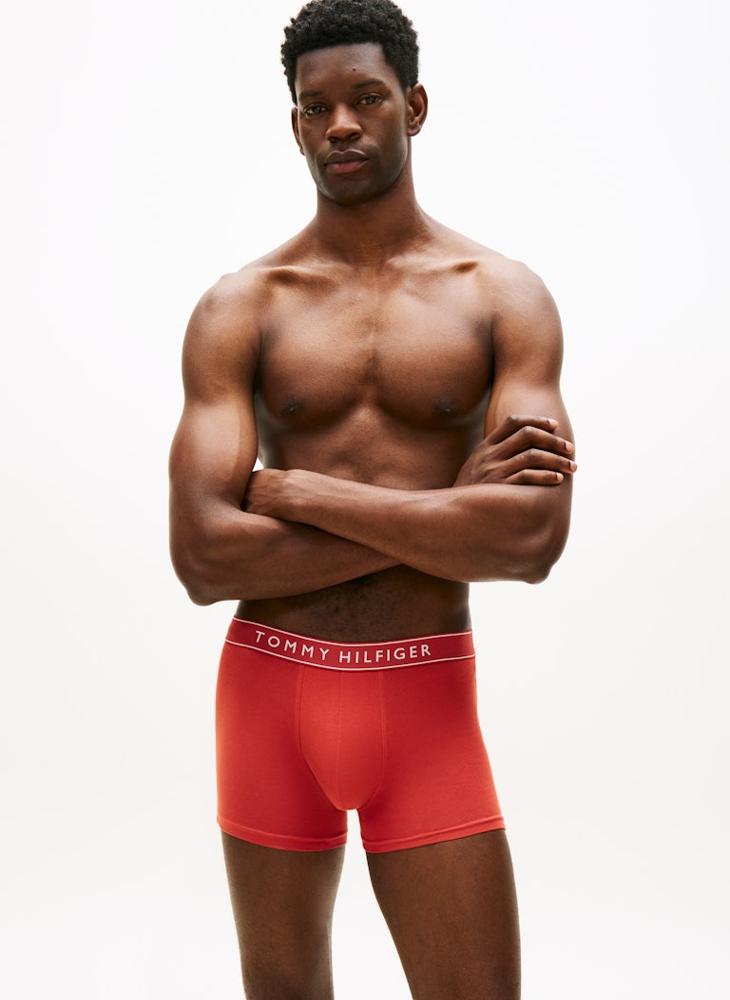 TOMMY HILFIGER 5-Pack Essential Repeat Logo Waistband Trunks - Image 2