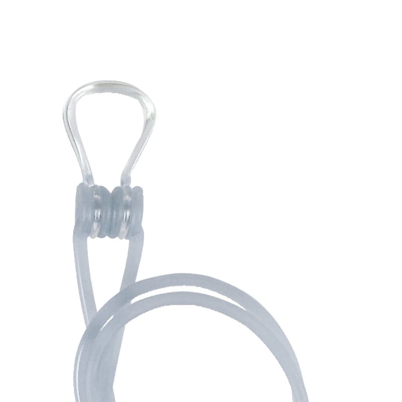ARENA Unisex Strap Nose Clip Pro Nose Plug for Competitive Swimmers Swim Accessories, Soft Pads, PVC Free, Clear, One Size - Image 2