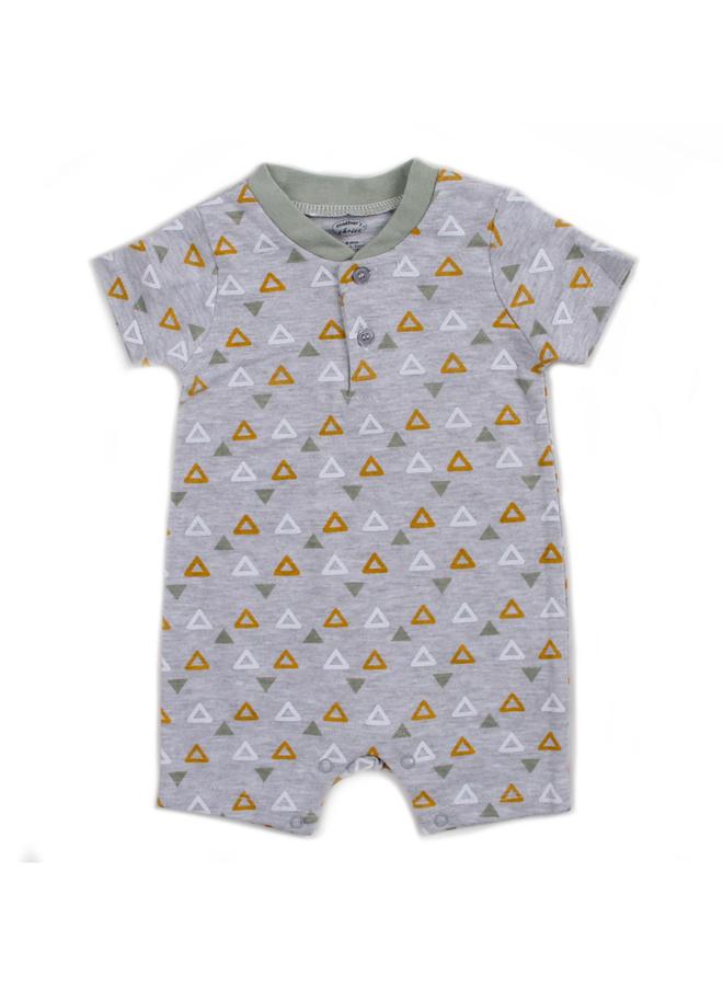 Mothers Choice Pack Of 2 - Dino Print Short Romper - Image 3