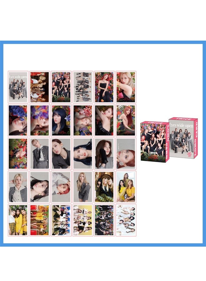 NIBEMINENT 30 Pcs TWICE Album Photo Cards - Image 1