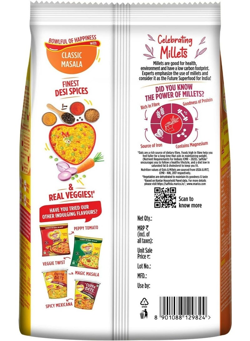 Saffola Classic Masala Oats 500g - Image 2