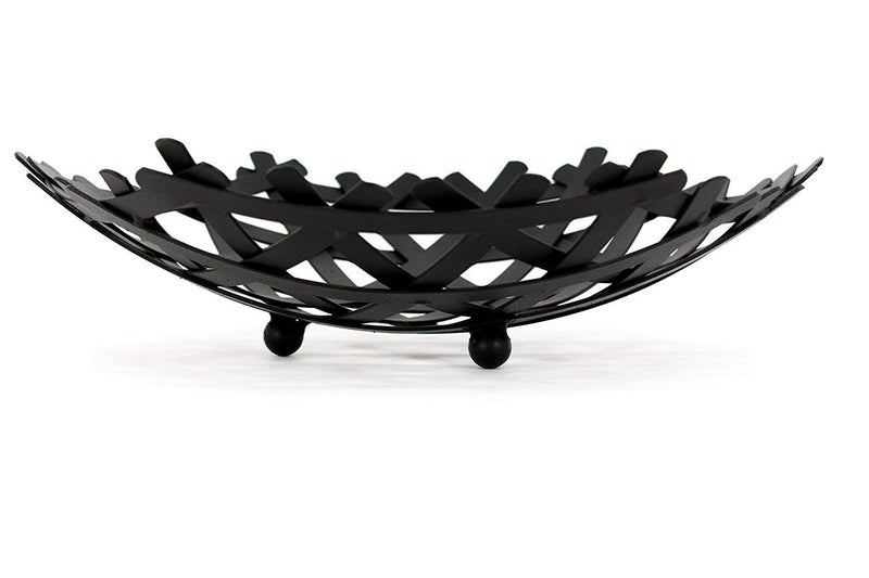 FEELING MALL Fruit Plate Metal Snack Plate Vegetable Storage Basket Table Dining Decoration - Image 3