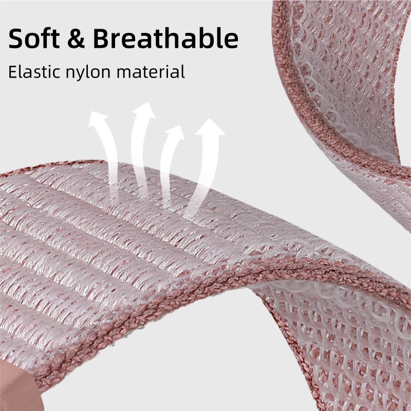 DaQin Compatible Samsung Galaxy Watch Band, 40mm/44mm & 45mm, Soft Nylon Adjustable Sport Band for Galaxy Watch 5/6/7, Active 2 Women/Men - Image 2