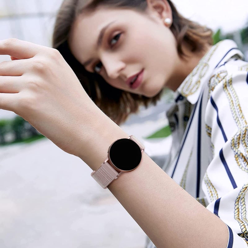 DaQin Compatible Samsung Galaxy Watch Band, 40mm/44mm & 45mm, Soft Nylon Adjustable Sport Band for Galaxy Watch 5/6/7, Active 2 Women/Men - Image 4