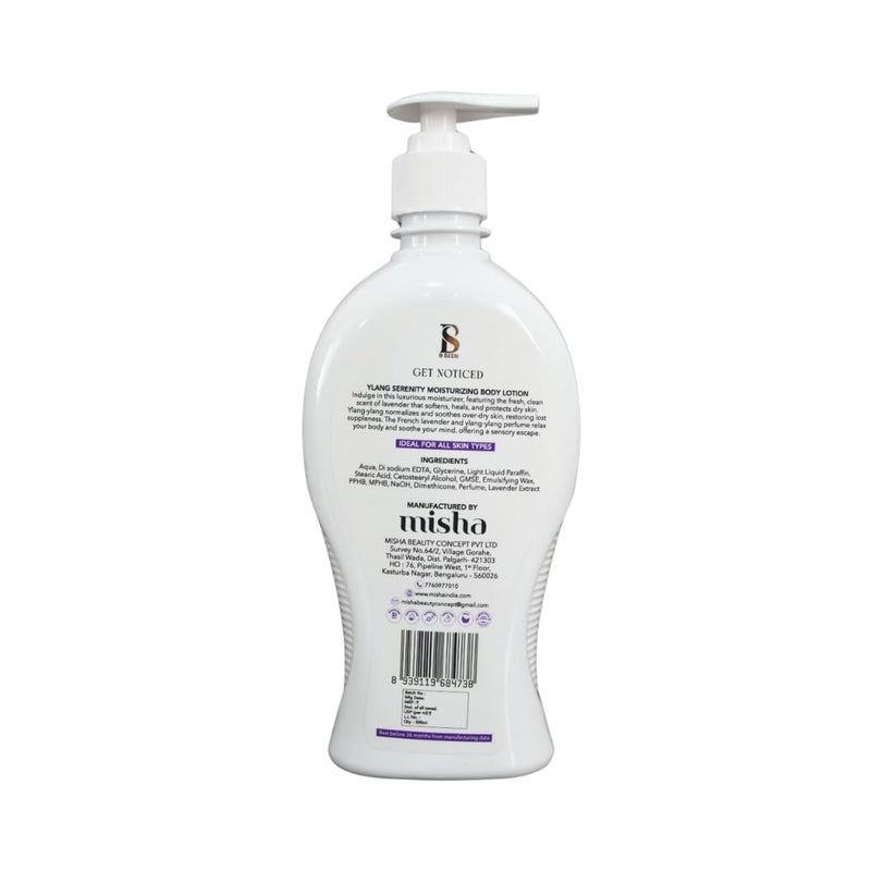 BSEEN B SEEN Ylang Serenity Moisturizing Body Lotion For Unisex Above 18 Years Size  500 ML - Image 4