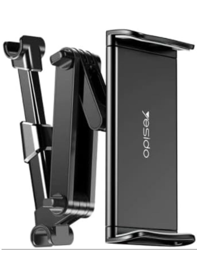 Yesido C117 Car Tablet Headrest Mount Tablet Holder for Car Seat 360 Degree Rotation Compatible with 4.7inch to 12.9 inch, - Image 1