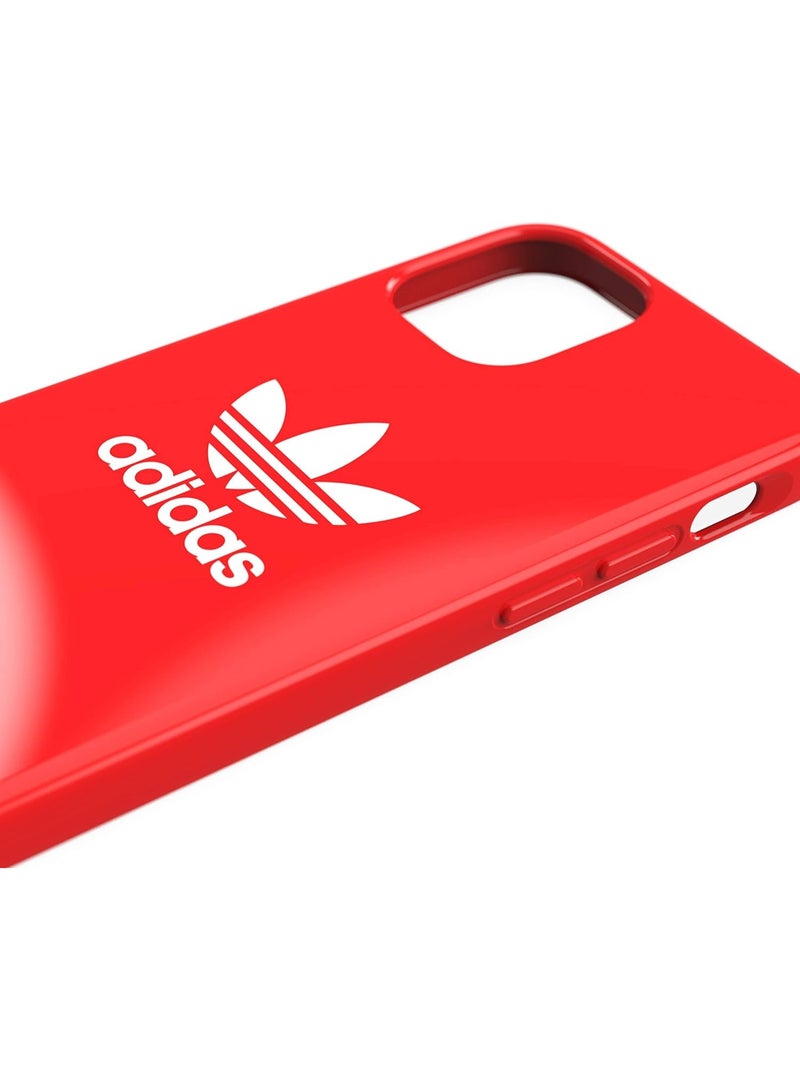 اديداس غطاء حماية واق لهاتف أبل آيفون 12 ميني أحمر سكارليت/ أبيض - Image 2