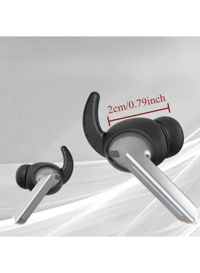 Black Anti Slip Ear Tips 3 Pairs For Samsung Galaxy Buds3 Bluetooth Headphones - Image 3