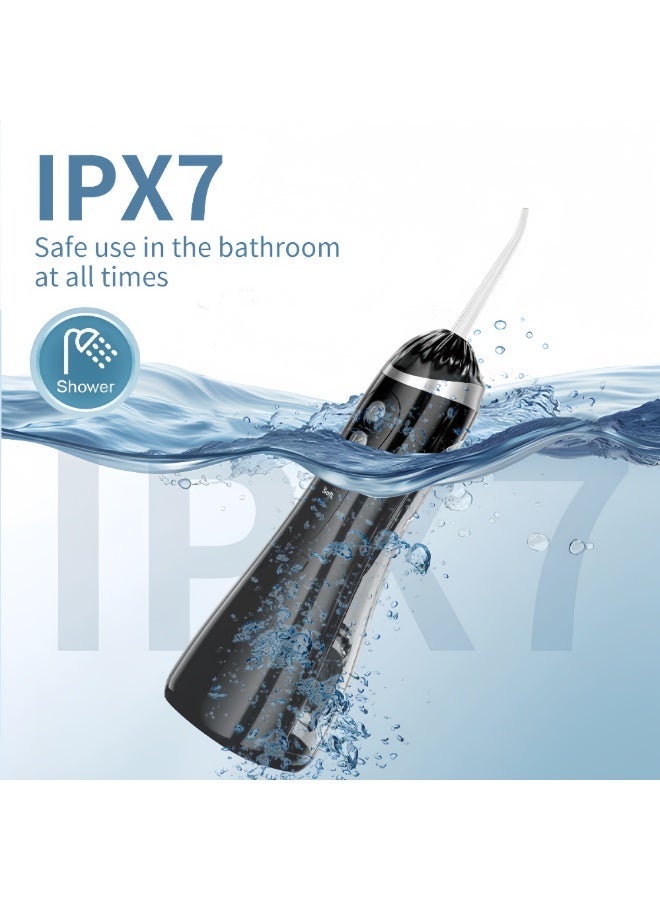 Household Dental Irrigator, Portable Cleaning Teeth Oral Charging IPX7 Waterproof Long-Lasting - Image 4