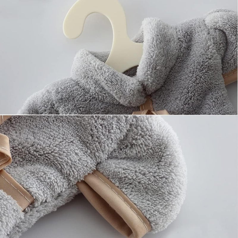 9UP Frock Style Hand Cleaning Towel for Bathroom Water Absorbent Hanging Towel for Kitchen Microfiber Hand Drying ClothPack of 3 - Image 3