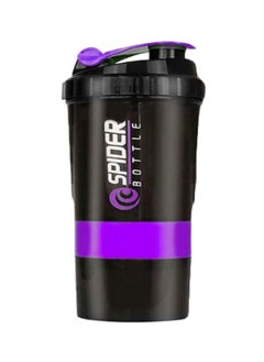 SPIDER Protein Shaker Bottle With Powder Storage Compartment 650ml 