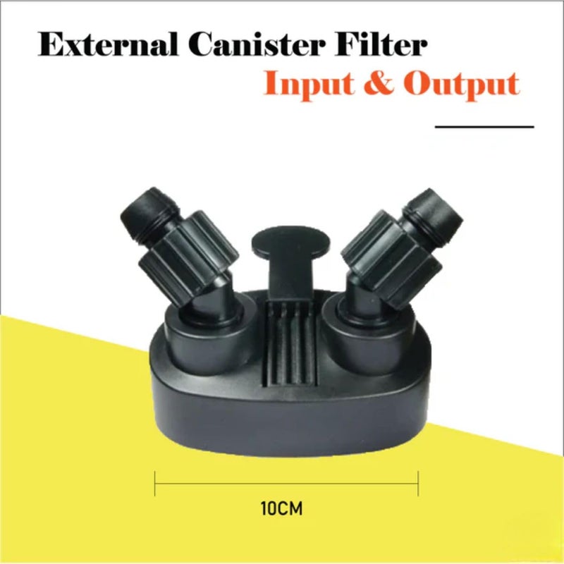 VAYINATO Sun-Sun HW-304 Canister Filter Spare in/Out Valve Connector – Durable Leak-Proof Top Tube Joint for Aquarium Filter | Easy Fit Replacement Part for Fresh & Saltwater Tanks - Image 2