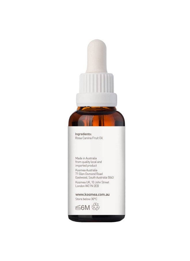kosmea Rosehip Oil Sustainably Harvested Anti Aging Benefits For Face & Body Premium Quality Oil Using The Entire Fruit Seed & Skin 1.42 Fl Oz  - Image 3