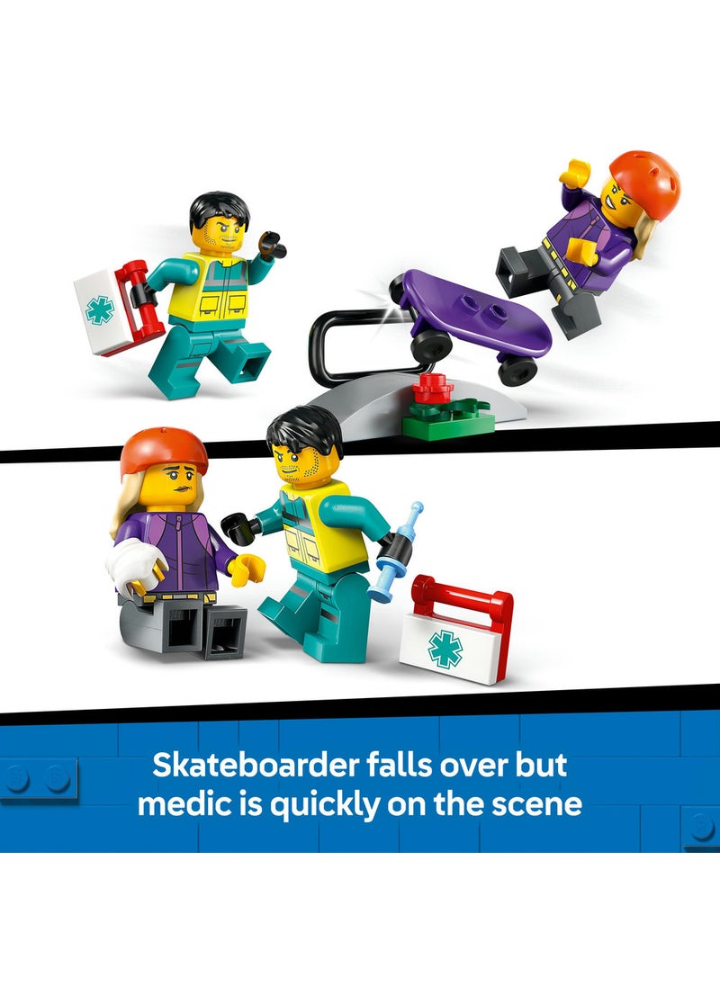 LEGO Lego City Emergency Ambulance 60451 (184) Pieces  - Image 5